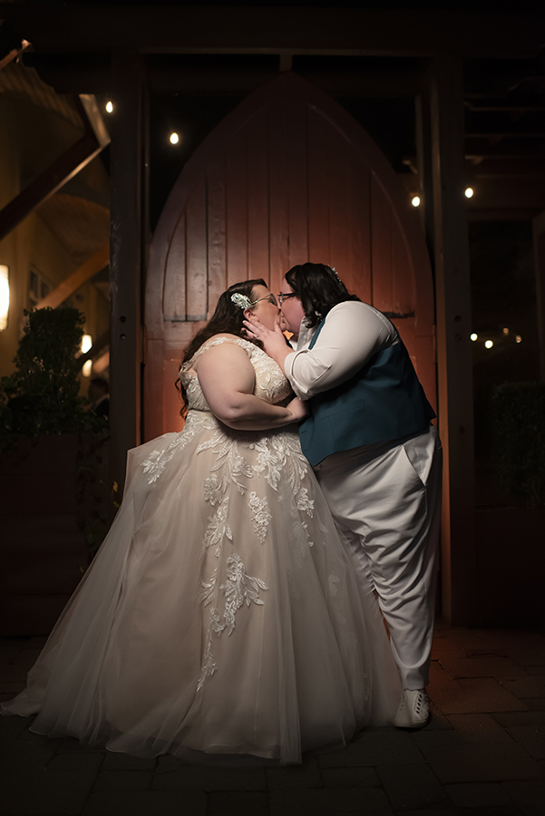 brides on their wedding day at Stone House at Stirling Ridge