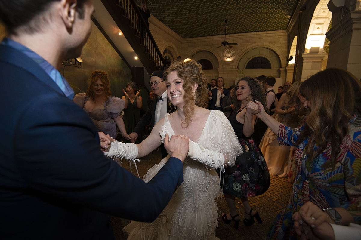 wedding reception at Prospect Park Boathouse in Brooklyn