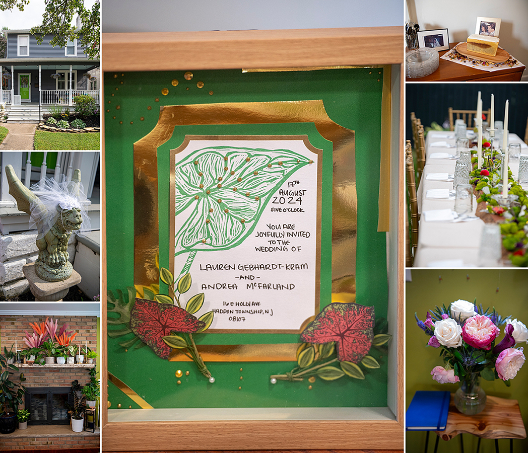 New Jersey Backyard wedding details