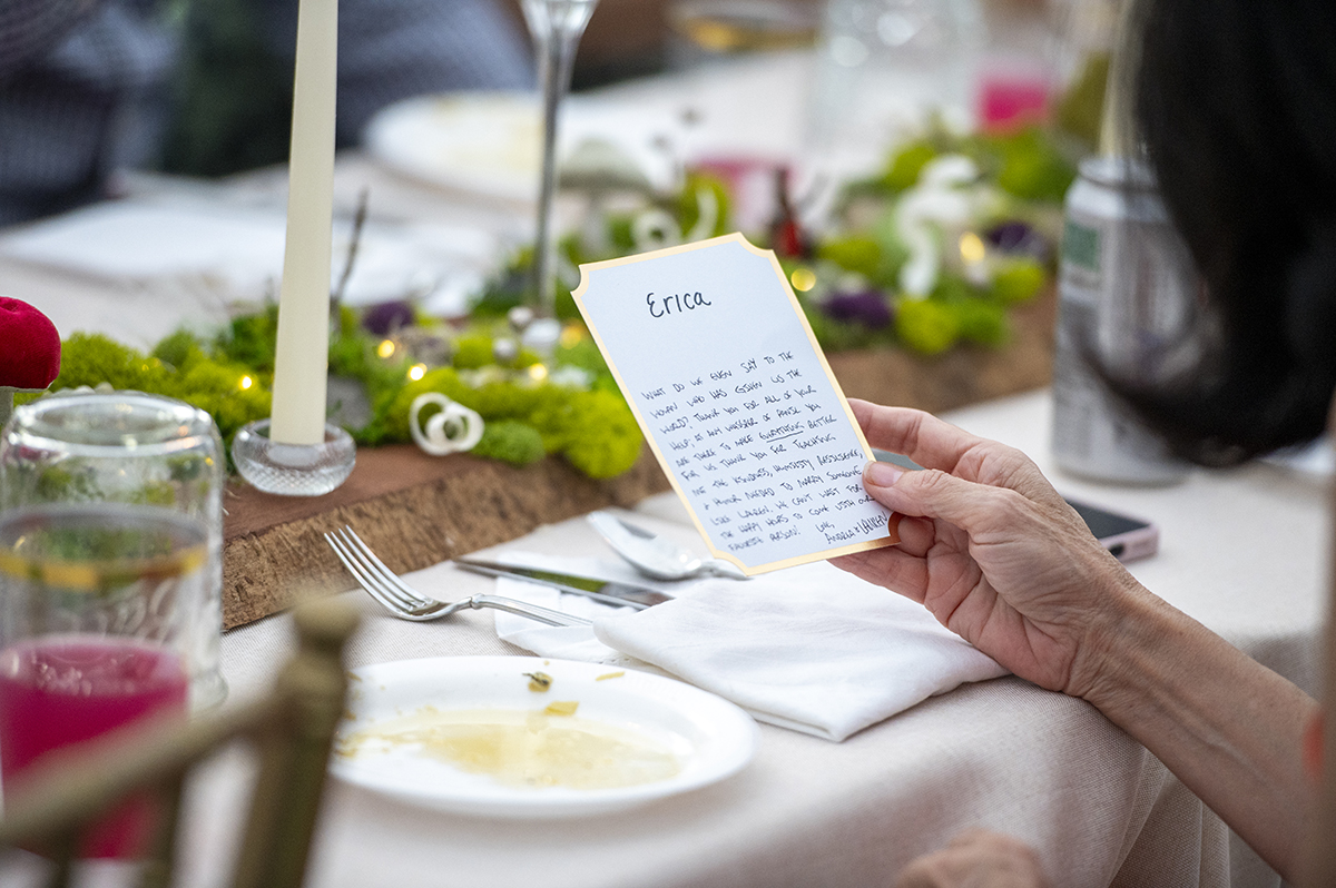 New Jersey backyard wedding reception