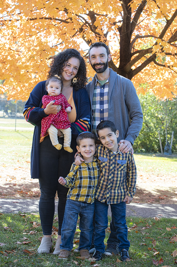 Memorial Park Fall Family Photos | Maplewood Family Photographer | B Family