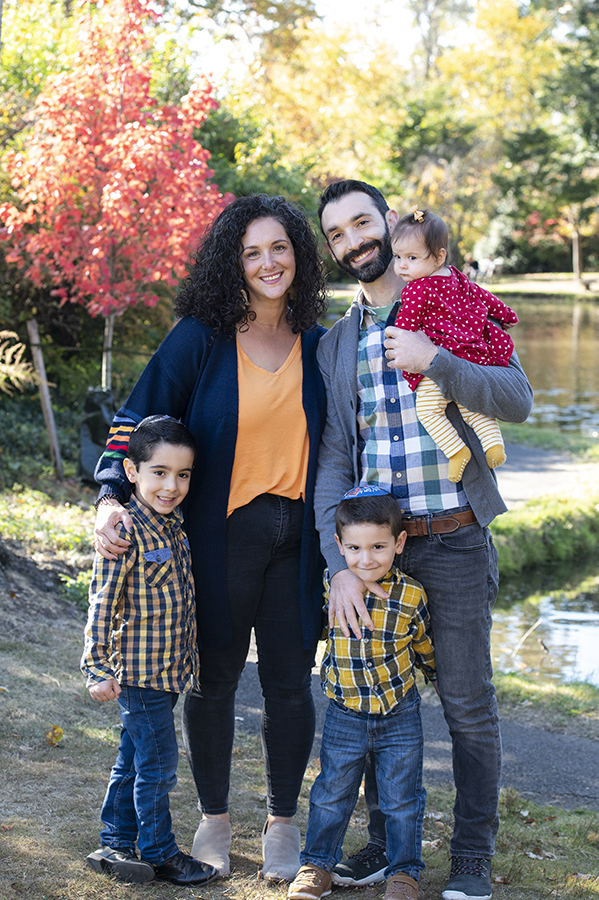 Memorial Park Fall Family Photos | Maplewood Family Photographer | B Family