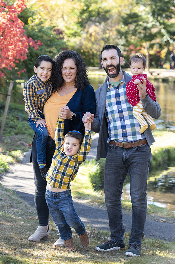 Memorial Park Fall Family Photos | Maplewood Family Photographer | B Family