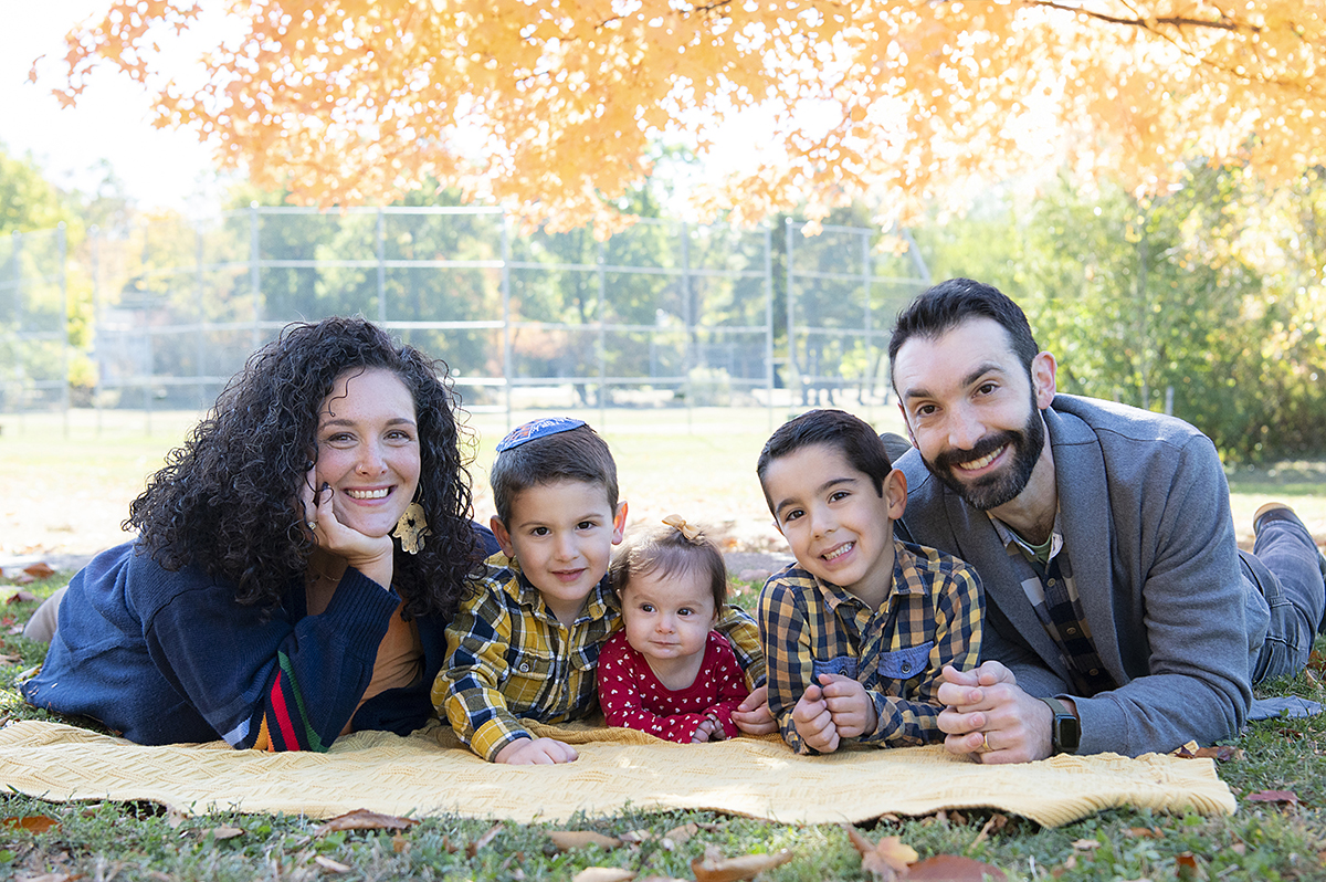 Memorial Park Fall Family Photos | Maplewood Family Photographer | B Family