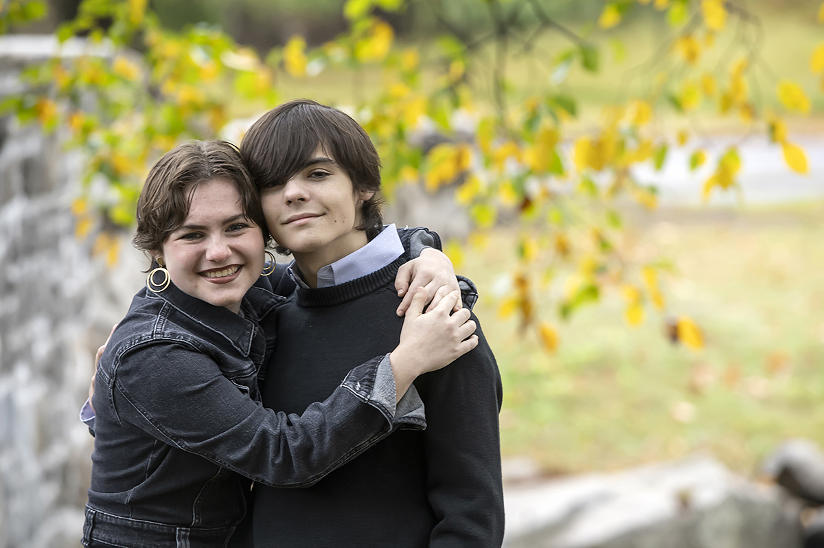 Bruce Park Fall Family Photos | Greenwich Family Photographer | L Family