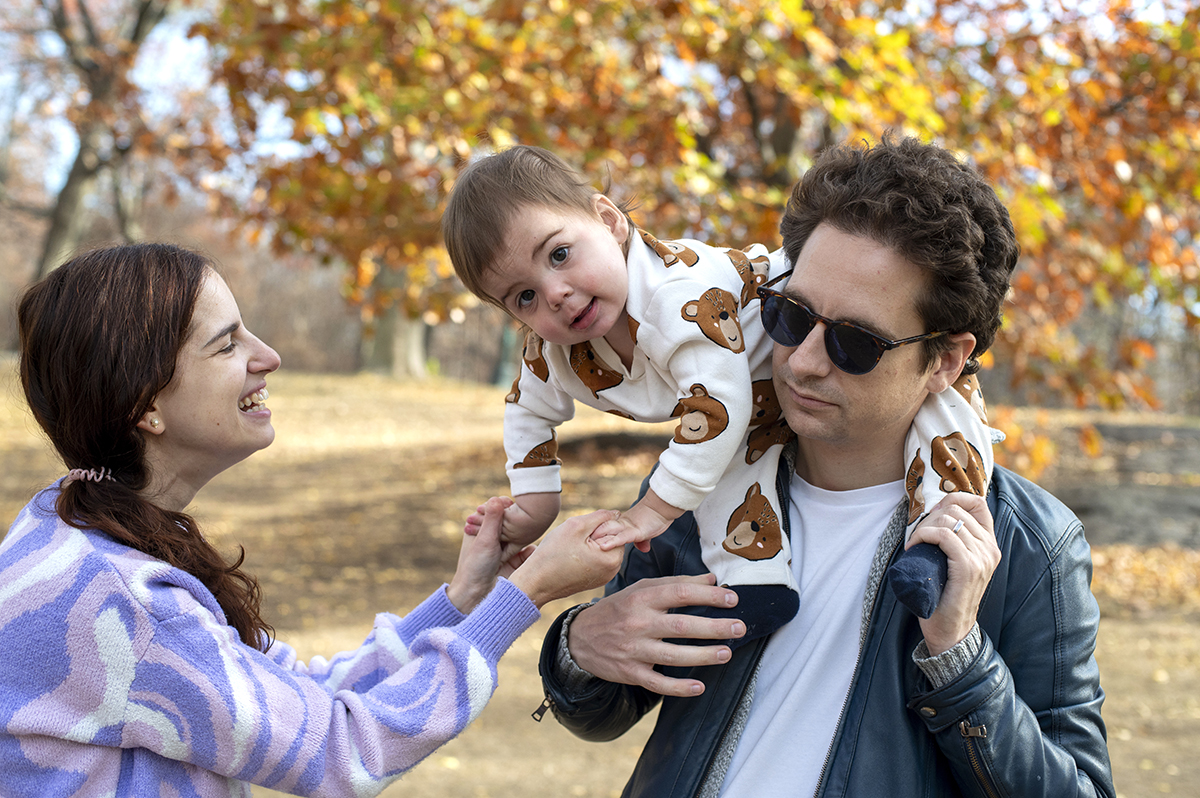 Central Park Fall Family Photos | NYC Family Photographer | Ollie