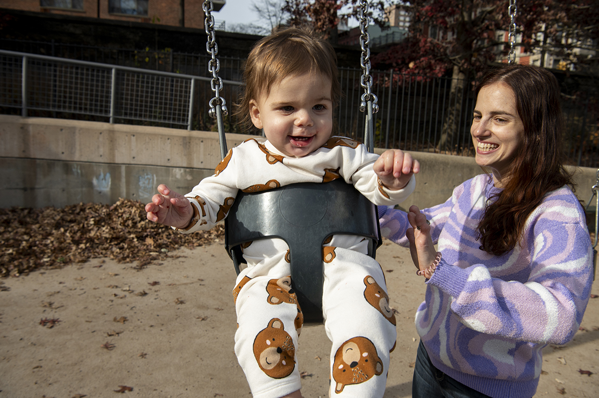 Central Park Fall Family Photos | NYC Family Photographer | Ollie