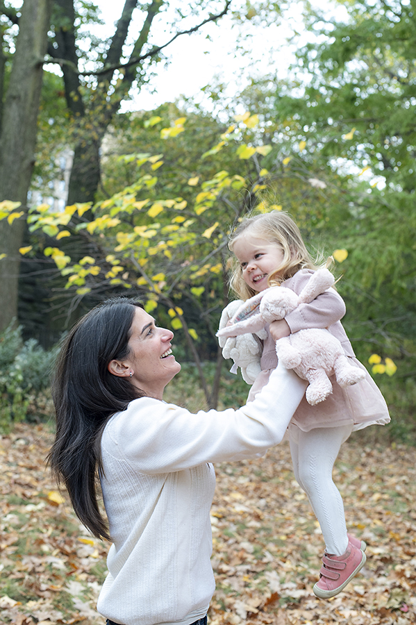 Riverside Park Fall Family Photos | NYC Family Photographer | Maya