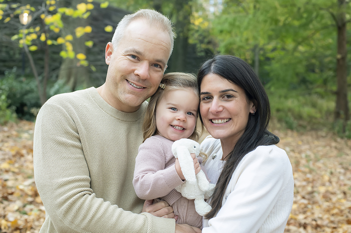 Riverside Park Fall Family Photos | NYC Family Photographer | Maya