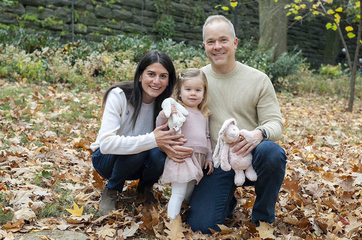 Riverside Park Fall Family Photos | NYC Family Photographer | Maya