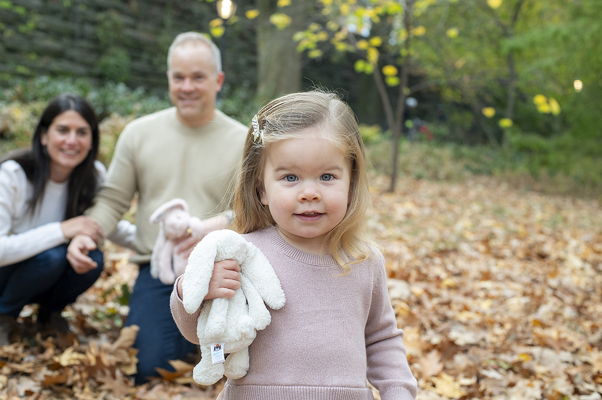 Riverside Park Fall Family Photos | NYC Family Photographer | Maya