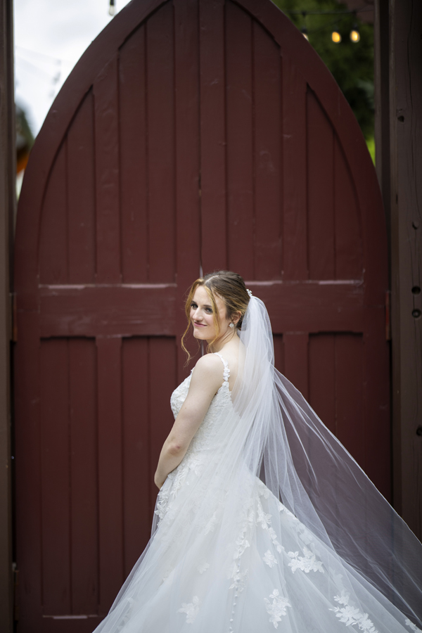 bride and groom portraits at Stone House at Stirling Ridge wedding