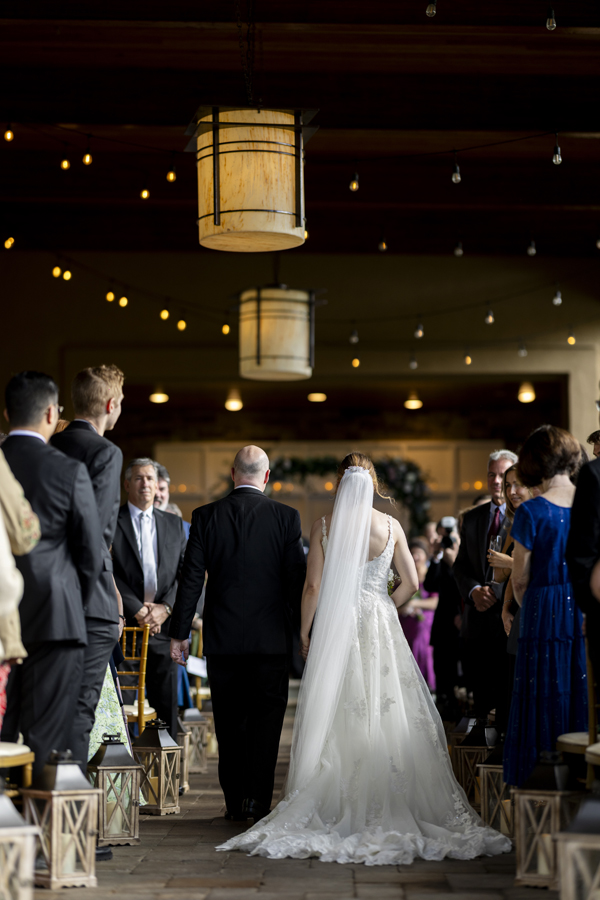 wedding ceremony at Stone House at Stirling Ridge