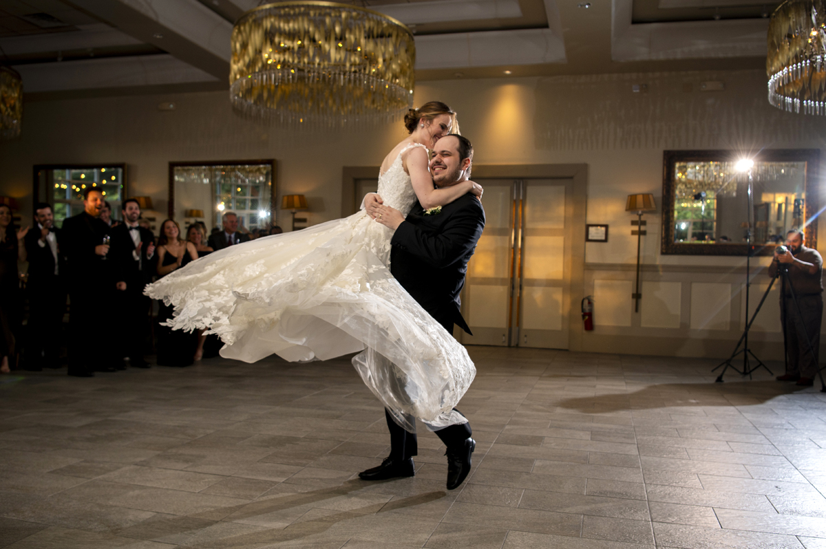 wedding reception at Stone House at Stirling Ridge