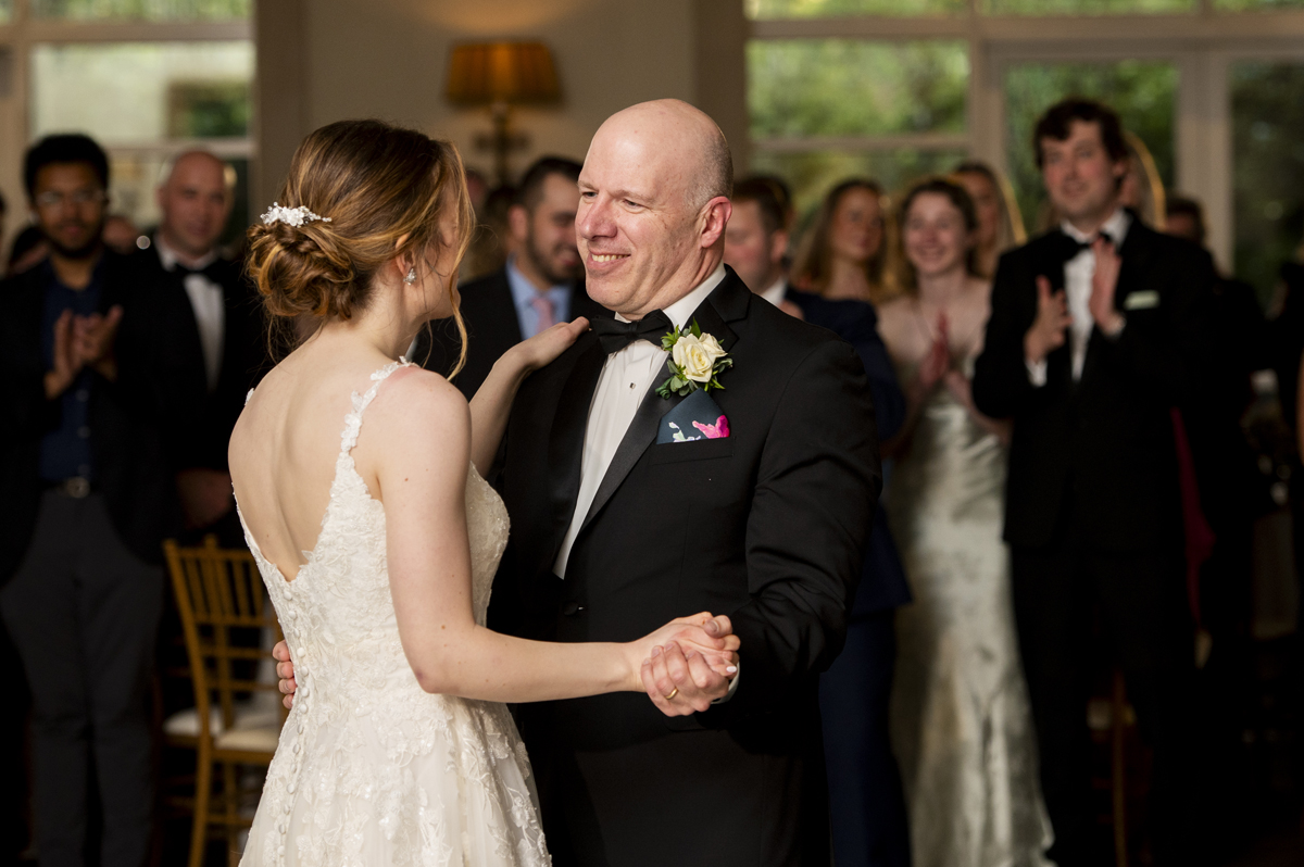 wedding reception at Stone House at Stirling Ridge