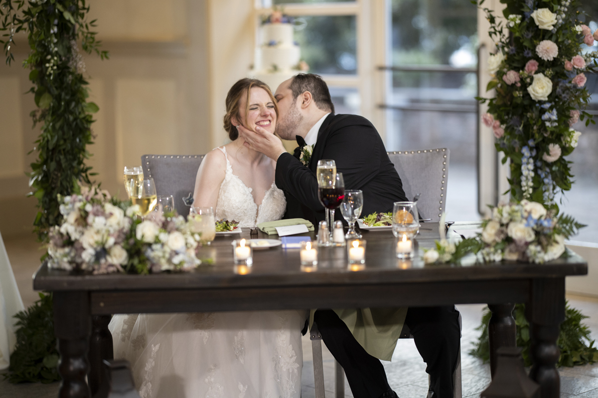 wedding reception at Stone House at Stirling Ridge