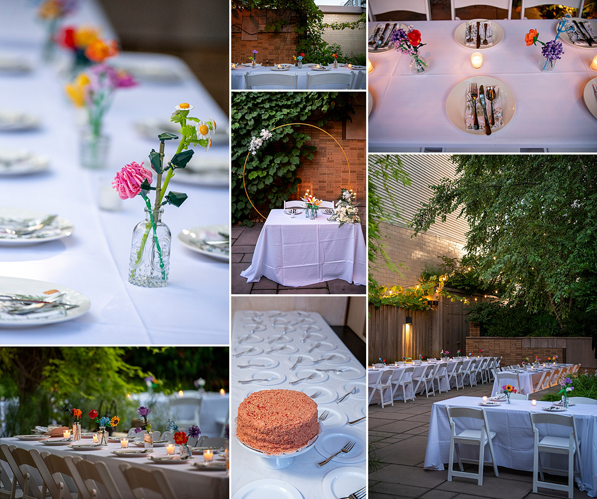 wedding celebration at Carroll Hall in Brooklyn
