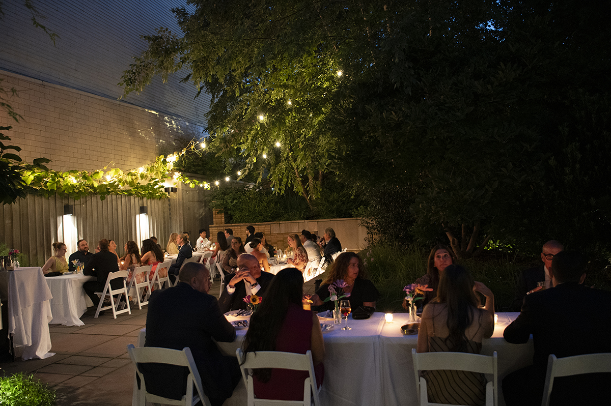 wedding celebration at Carroll Hall in Brooklyn