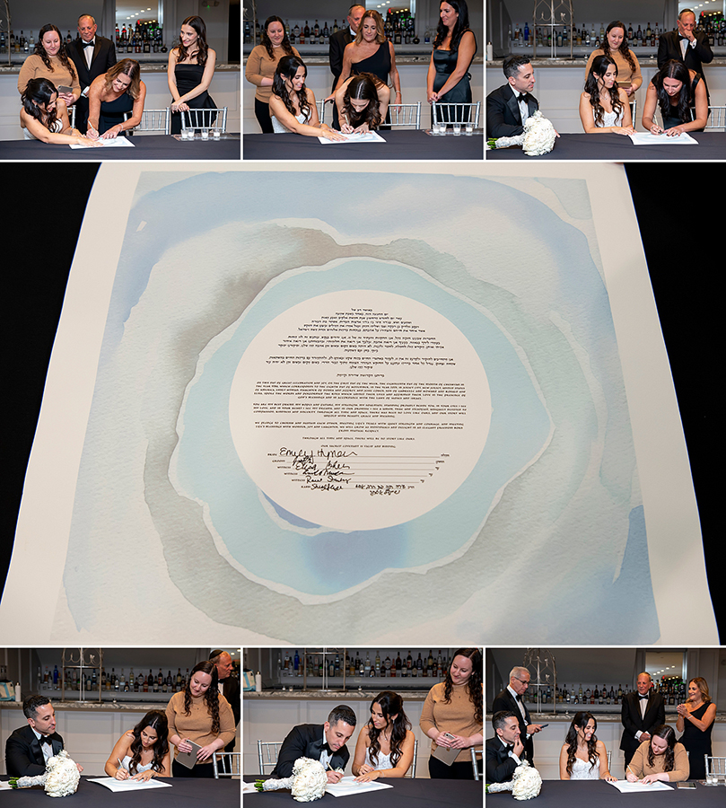 Jewish ceremony at Hudson House wedding