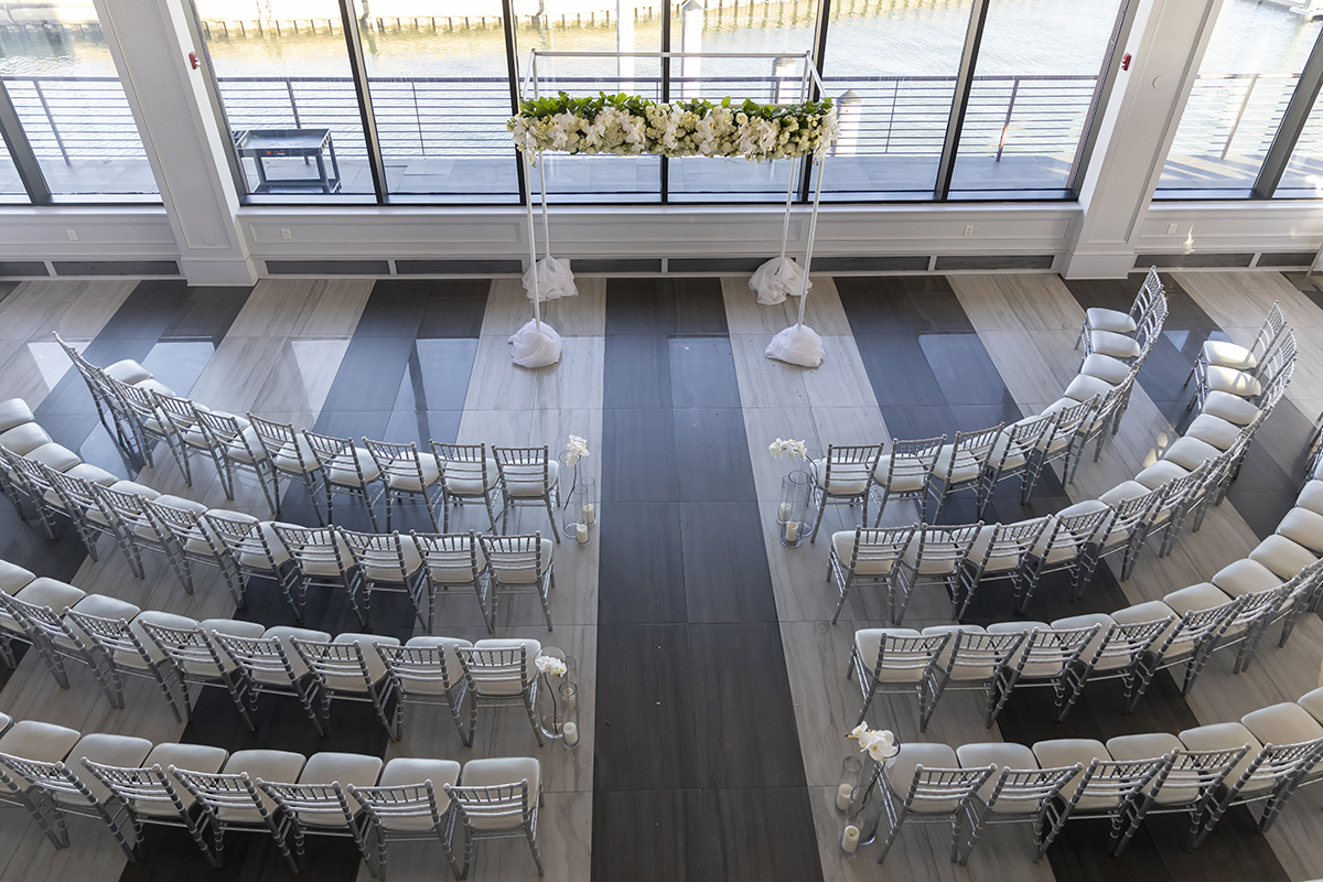 Jewish ceremony at Hudson House wedding