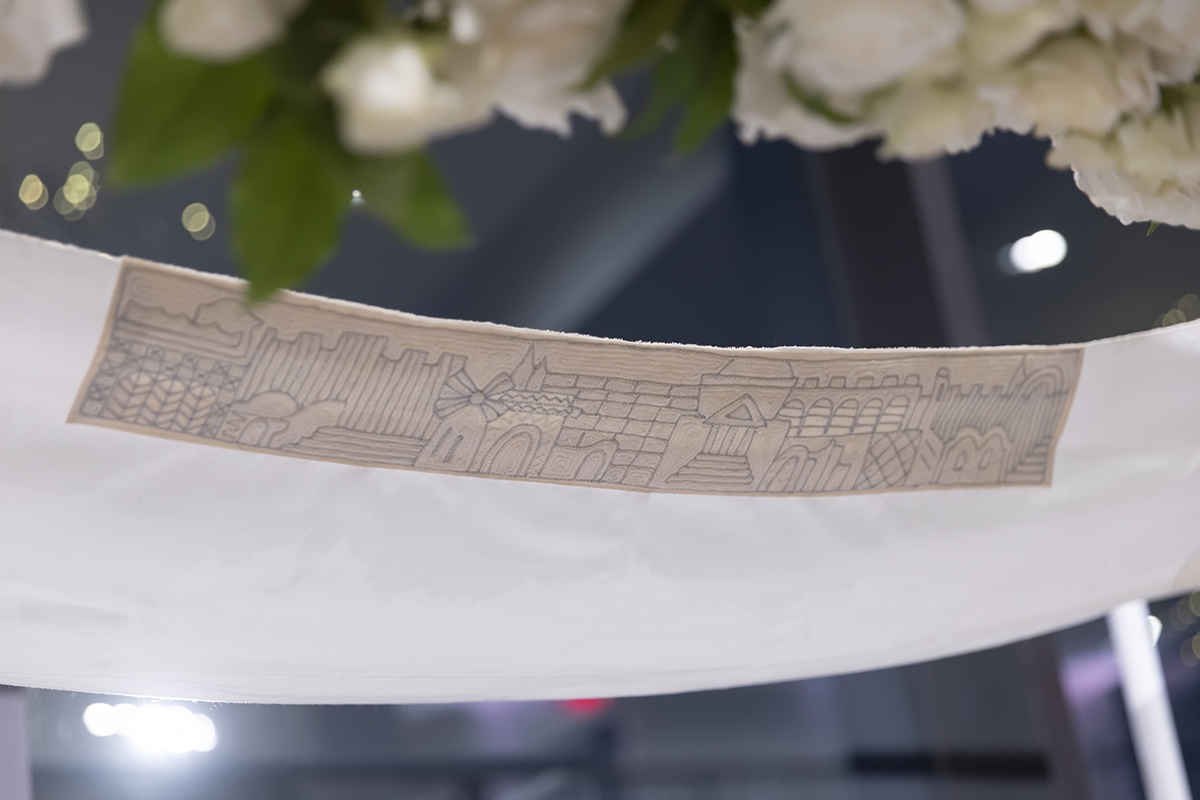 Jewish ceremony at Hudson House wedding