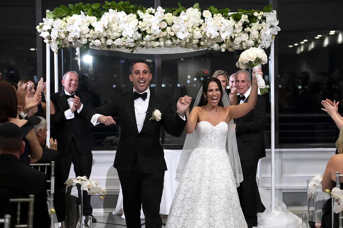 Jewish ceremony at Hudson House wedding