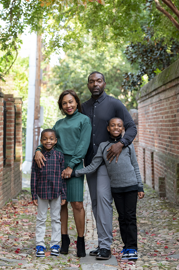 Old Town Alexandria Fall Family Photos | Alexandria Family Photographer | L Family