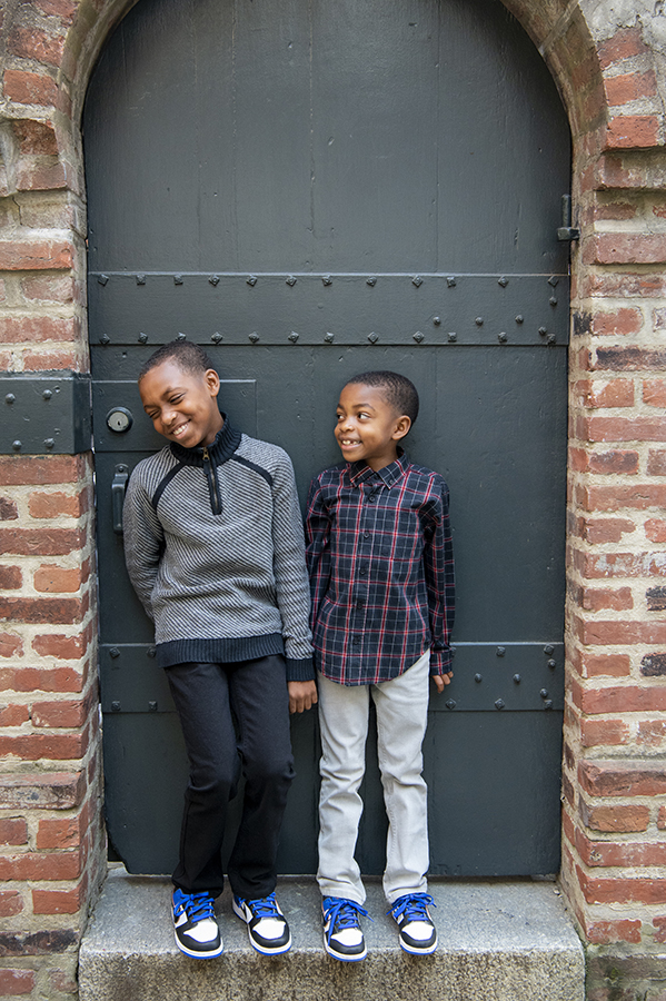 Old Town Alexandria Fall Family Photos | Alexandria Family Photographer | L Family