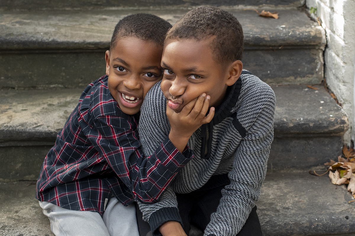 Old Town Alexandria Fall Family Photos | Alexandria Family Photographer | L Family