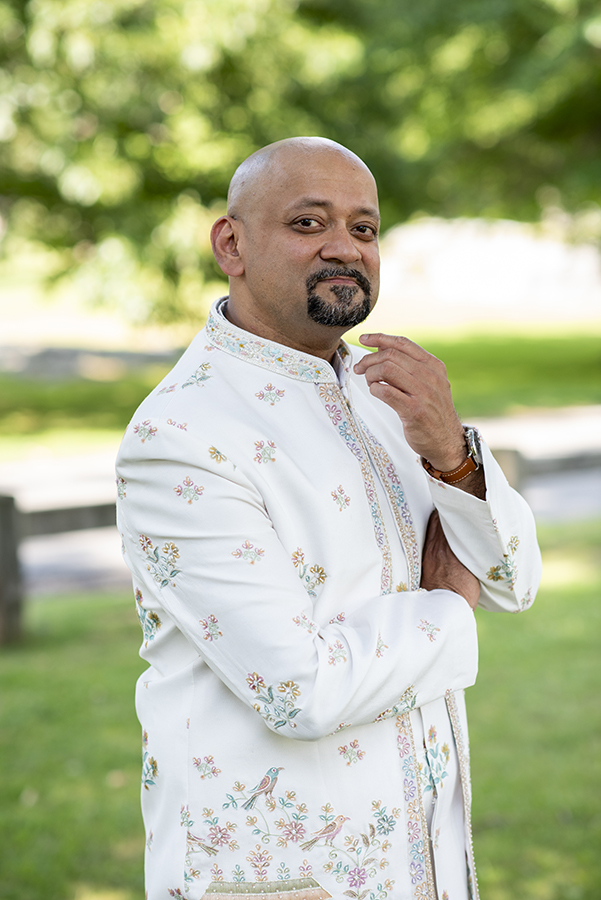 groom at Glen Island Harbour Club wedding
