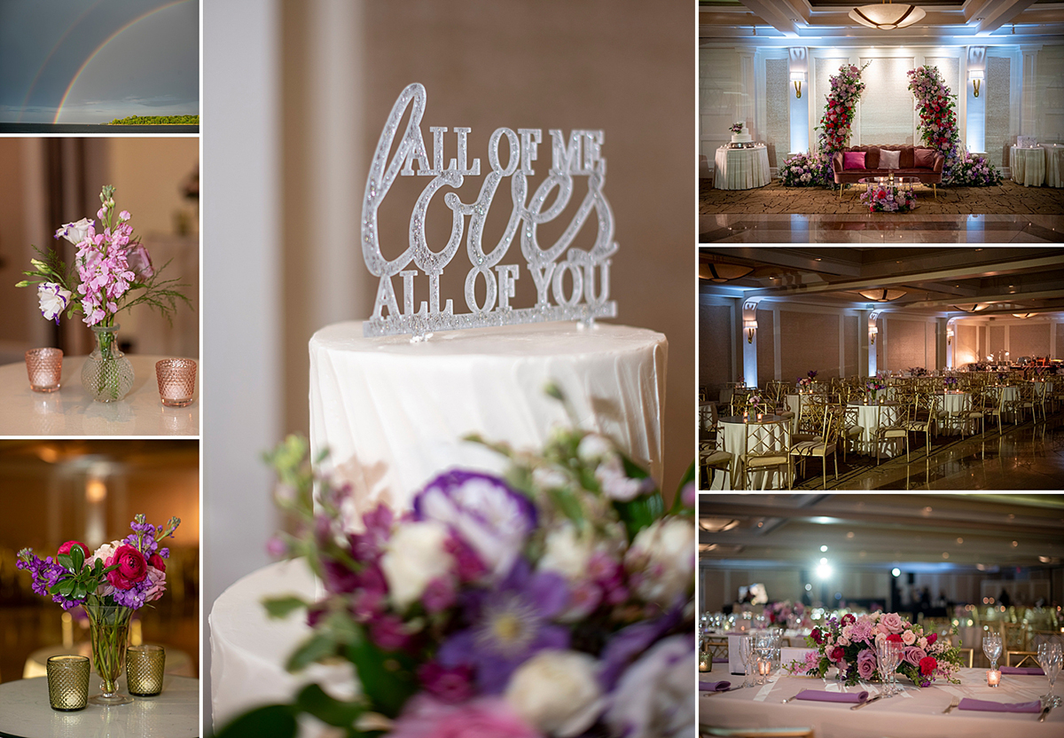 wedding reception at Glen Island Harbour Club