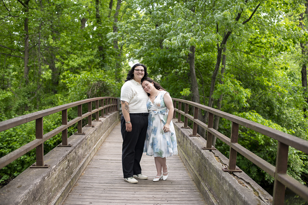 Mohawk Park Engagement Photos | Cranford Wedding Photographer | B+H