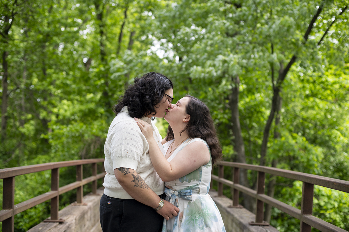 Mohawk Park Engagement Photos | Cranford Wedding Photographer | B+H