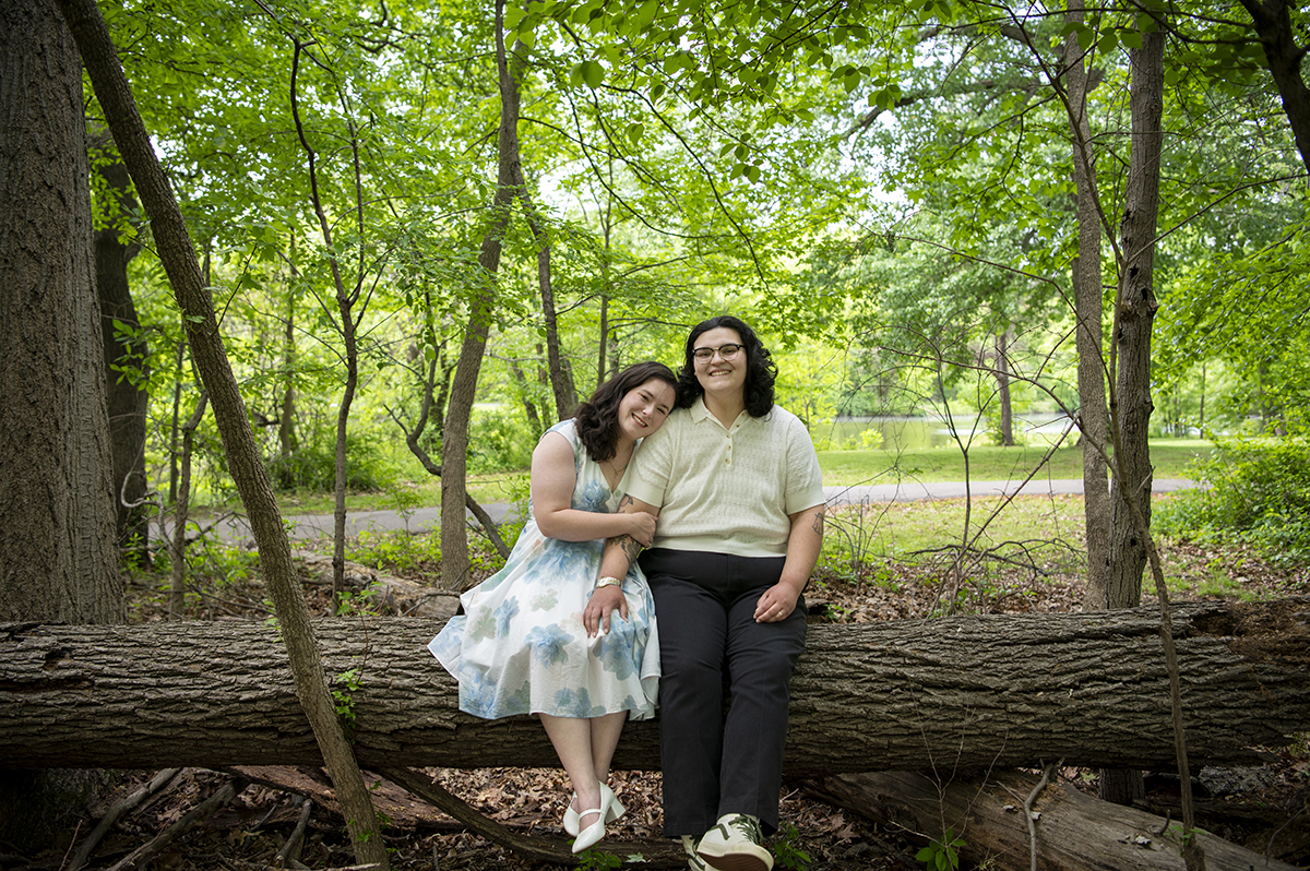 Mohawk Park Engagement Photos | Cranford Wedding Photographer | B+H