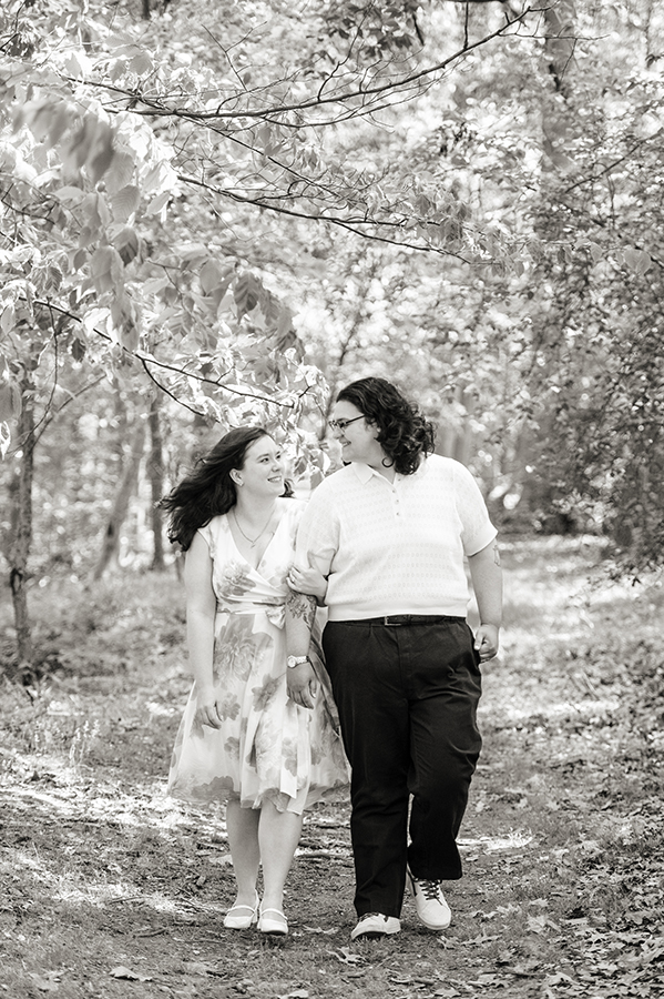 Mohawk Park Engagement Photos | Cranford Wedding Photographer | B+H