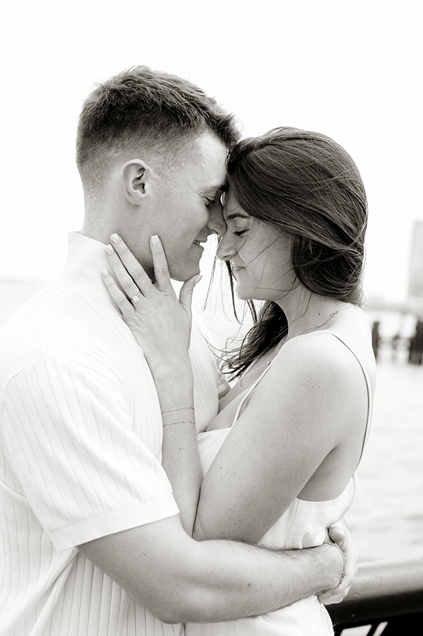 Hoboken Waterfront Proposal | Hoboken Proposal Photographer | Kristin + Kevin