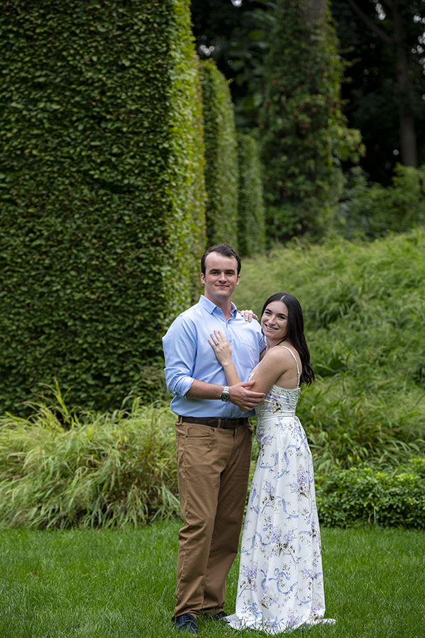 Secret Garden Engagement Photos | NJ Wedding Photographer | Dominique + Noah