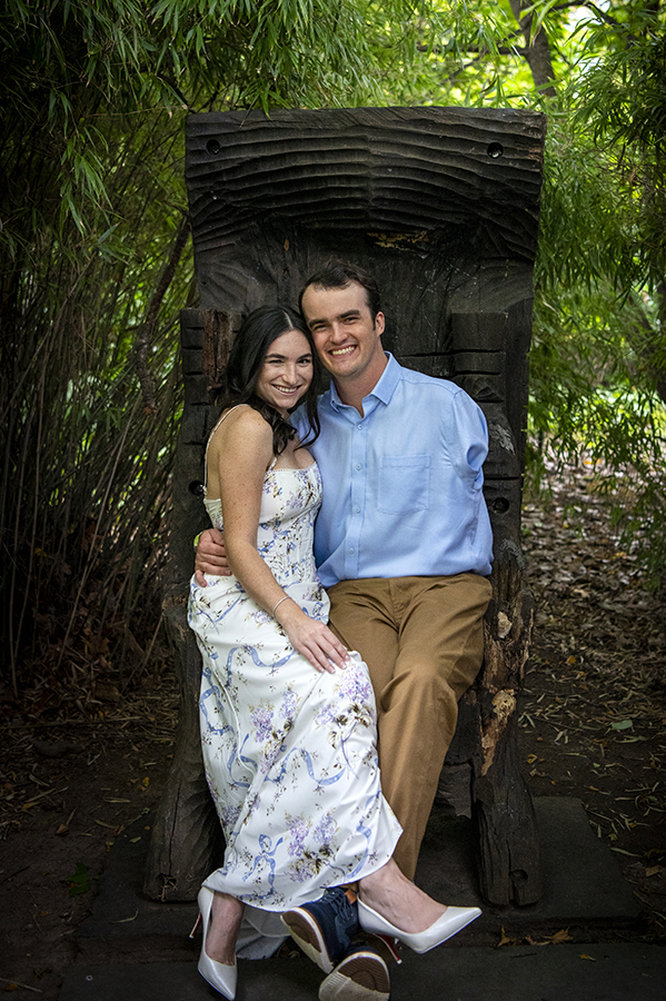 Secret Garden Engagement Photos | NJ Wedding Photographer | Dominique + Noah