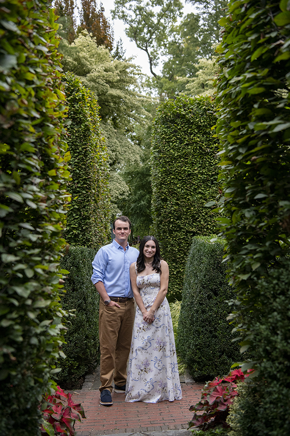 Secret Garden Engagement Photos | NJ Wedding Photographer | Dominique + Noah